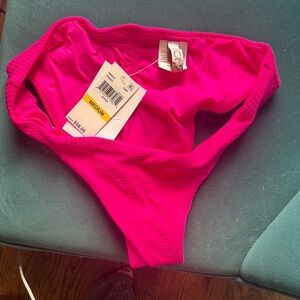 BECCA Women's Bikini Bottom in Vibrant Pink